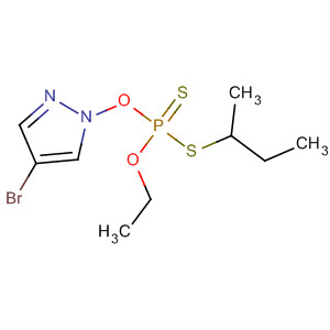 1H-Pyrazole,4-bromo-1-[[ethoxy[(1-methylpropyl)thio]phosphinothioyl]oxy]-