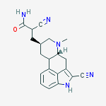 3-[(6ar,9s)-5-cyano-7-methyl-6,6a,8,9,10,10a-hexahydro-4h-indolo[4,3-fg]quinoline-9-yl]-2-cyanopropanamide