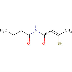 2-Butenamide, 3-mercapto-N-(1-oxobutyl)-