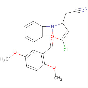 1,2-Benzisoxazole-3-acetonitrile,5-chloro-a-[(2,5-dimethoxyphenyl)methylene]-, (Z)-