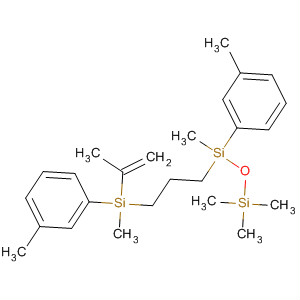 Disiloxane,
1,1,1,3-tetramethyl-3-[3-[methyl(3-methylphenyl)-2-propenylsilyl]propyl]-
3-(3-methylphenyl)-