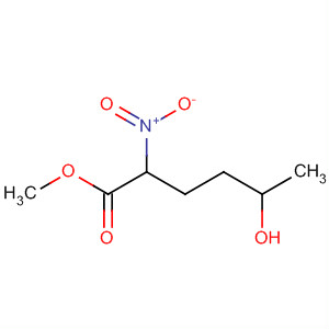 Hexanoic acid, 5-hydroxy-2-nitro-, methyl ester
