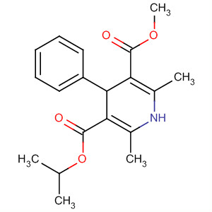 3,5-Pyridinedicarboxylic acid, 1,4-dihydro-2,6-dimethyl-4-phenyl-,methyl 1-methylethyl ester