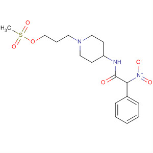 Benzeneacetamide,N-[1-[3-[(methylsulfonyl)oxy]propyl]-4-piperidinyl]-2-nitro-