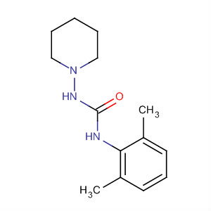 Urea, N-(2,6-dimethylphenyl)-N'-1-piperidinyl-