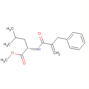 L-Leucine, N-(2-methylene-1-oxo-3-phenylpropyl)-, methyl ester