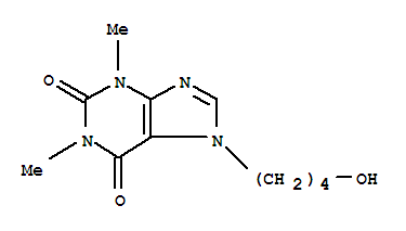 1H-purine-2,6-dione, 3,7-dihydro-7-(4-hydroxybutyl)-1,3-dimethyl-