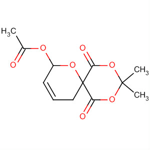 1,8,10-Trioxaspiro[5.5]undec-3-ene-7,11-dione,2-(acetyloxy)-9,9-dimethyl-