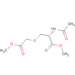 Cysteine, N-acetyl-S-(2-methoxy-2-oxoethyl)-, methyl ester