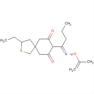 2-Thiaspiro[4.5]decane-7,9-dione,3-ethyl-8-[1-[(2-propenyloxy)imino]butyl]-