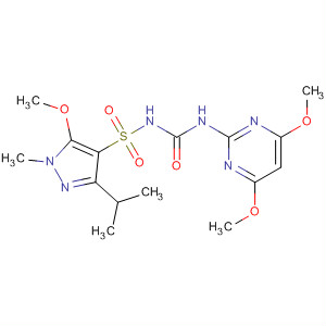 1H-Pyrazole-4-sulfonamide,N-[[(4,6-dimethoxy-2-pyrimidinyl)amino]carbonyl]-5-methoxy-1-methyl-3-(1-methylethyl)-