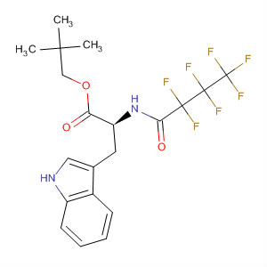 Tryptophan, N-(2,2,3,3,4,4,4-heptafluoro-1-oxobutyl)-,2,2-dimethylpropyl ester