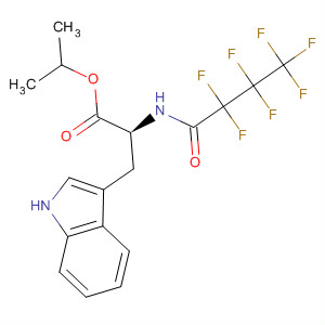 Tryptophan, N-(2,2,3,3,4,4,4-heptafluoro-1-oxobutyl)-, 1-methylethylester