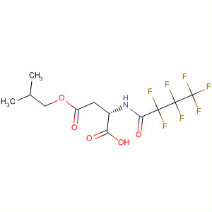 Aspartic acid, N-(2,2,3,3,4,4,4-heptafluoro-1-oxobutyl)-,1-(2-methylpropyl) ester