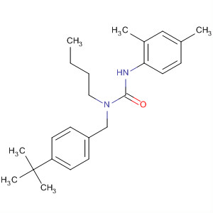 Urea,N-butyl-N-[[4-(1,1-dimethylethyl)phenyl]methyl]-N'-(2,4-dimethylphenyl)-