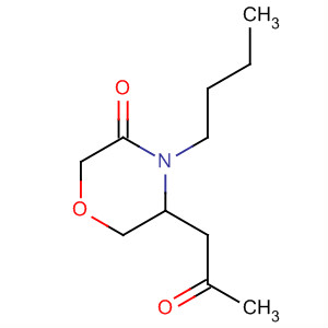 3-Morpholinone, 4-butyl-5-(2-oxopropyl)-