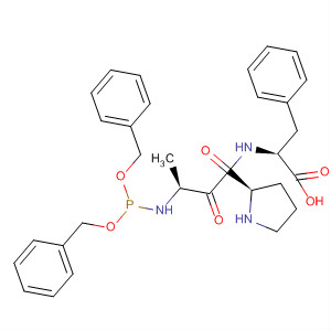 L-Phenylalanine,N-[1-[N-[bis(phenylmethoxy)phosphinyl]-L-alanyl]-L-prolyl]-