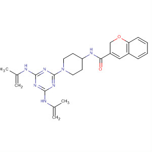 2H-1-Benzopyran-3-carboxamide,N-[1-[4,6-bis(2-propenylamino)-1,3,5-triazin-2-yl]-4-piperidinyl]-