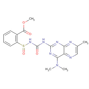 Benzoic acid,2-[[[[[4-(dimethylamino)-7-methyl-2-pteridinyl]amino]carbonyl]amino]sulfonyl]-, methyl ester