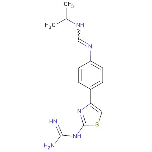 Guanidine,[4-[4-[[[(1-methylethyl)amino]methylene]amino]phenyl]-2-thiazolyl]-