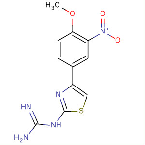Guanidine, [4-(4-methoxy-3-nitrophenyl)-2-thiazolyl]-