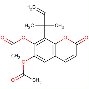 2H-1-Benzopyran-2-one,6,7-bis(acetyloxy)-8-(1,1-dimethyl-2-propenyl)-