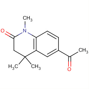 2(1H)-Quinolinone, 6-acetyl-3,4-dihydro-1,4,4-trimethyl-