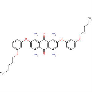 9,10-Anthracenedione,1,4,5,8-tetraamino-2,7-bis[3-(pentyloxy)phenoxy]-