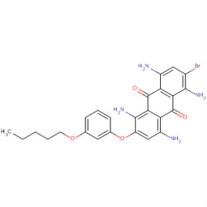 9,10-Anthracenedione,1,4,5,8-tetraamino-2-bromo-6-[3-(pentyloxy)phenoxy]-