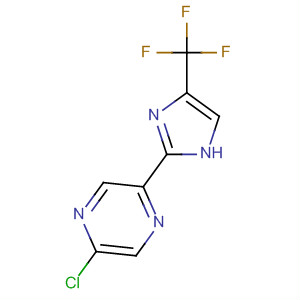 Pyrazine, 2-chloro-5-[4-(trifluoromethyl)-1H-imidazol-2-yl]-