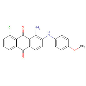 9,10-Anthracenedione, 1-amino-8-chloro-2-[(4-methoxyphenyl)amino]-