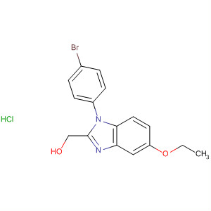 1H-Benzimidazole-2-methanol, a-(4-bromophenyl)-5-ethoxy-,monohydrochloride