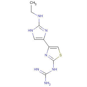 Guanidine, [4-[2-(ethylamino)-1H-imidazol-4-yl]-2-thiazolyl]-