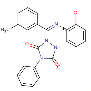 1,2,4-Triazolidine-3,5-dione,1-[(3-methylphenyl)(oxidophenylimino)methyl]-4-phenyl-