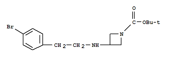1-BOC-3-[2-(4-BROMO-PHENYL)-ETHYLAMINO]-AZETIDINE