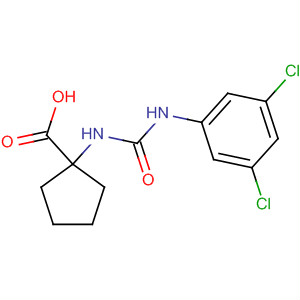 Cyclopentanecarboxylic acid,1-[[[(3,5-dichlorophenyl)amino]carbonyl]amino]-