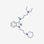 N',n'-diethyl-n-[1-(3-piperidin-1-ylpropyl)indazol-3-yl]propane-1,3-diamine