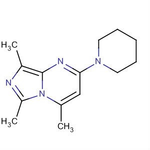 Imidazo[1,5-a]pyrimidine, 4,6,8-trimethyl-2-(1-piperidinyl)-
