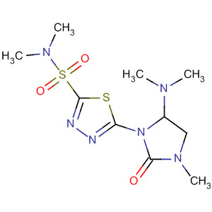 1,3,4-Thiadiazole-2-sulfonamide,5-[5-(dimethylamino)-3-methyl-2-oxo-1-imidazolidinyl]-N,N-dimethyl-