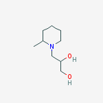 1,2-Propanediol, 3-(2-methyl-1-piperidinyl)-