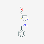 2-Thiazolamine, 5-(methoxymethyl)-N-(phenylmethyl)-