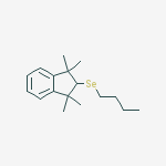 1H-Indene, 2-(butylseleno)-2,3-dihydro-1,1,3,3-tetramethyl-