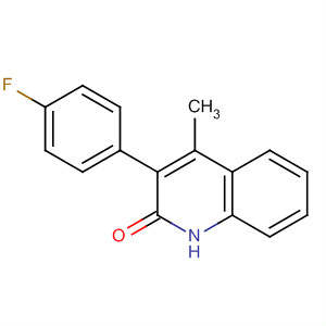 2(1H)-Quinolinone, 3-(4-fluorophenyl)-4-methyl-