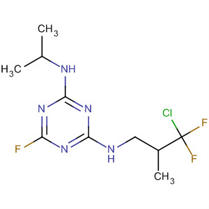 1,3,5-Triazine-2,4-diamine,N-(3-chloro-3,3-difluoro-2-methylpropyl)-6-fluoro-N'-(1-methylethyl)-