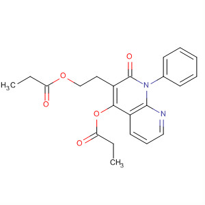 1,8-Naphthyridin-2(1H)-one,4-(1-oxopropoxy)-3-[2-(1-oxopropoxy)ethyl]-1-phenyl-