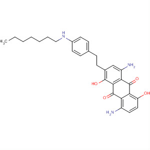 9,10-Anthracenedione,4,8-diamino-2-[2-[4-(hexylmethylamino)phenyl]ethyl]-1,5-dihydroxy-
