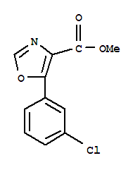 Methyl 5-(3-chlorophenyl)-1,3-oxazole-4-carboxylate