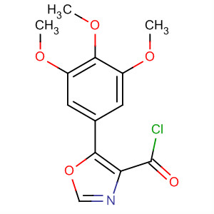 4-Oxazolecarbonyl chloride, 5-(3,4,5-trimethoxyphenyl)-