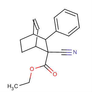 Bicyclo[2.2.2]oct-5-ene-2-carboxylic acid, 2-cyano-3-phenyl-, ethyl ester