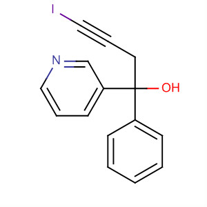 3-Pyridinemethanol, a-(3-iodo-2-propynyl)-a-phenyl-